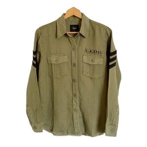 Rails Olive Green Military Jacket